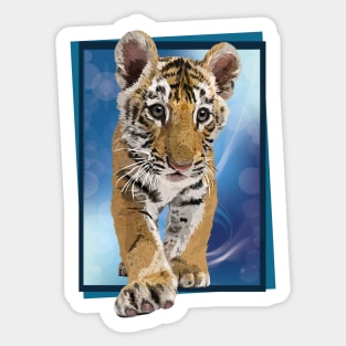 Bengal tiger Sticker